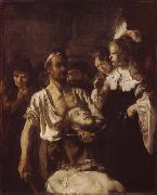 REMBRANDT Harmenszoon van Rijn The Beheading of John the Baptist Sweden oil painting artist